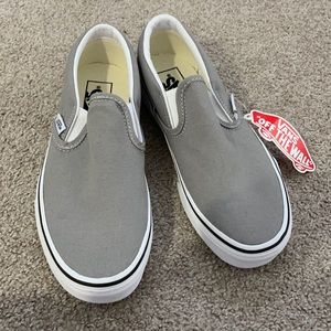 Grey Slip On Vans